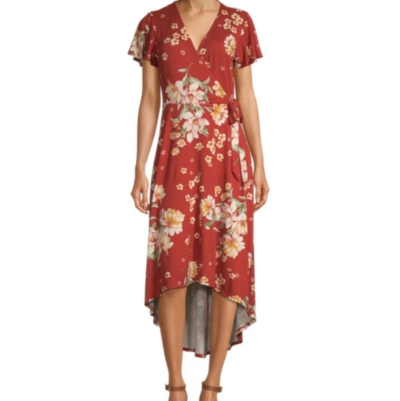 By&By Dresses & Skirts - By&By floral high low dress